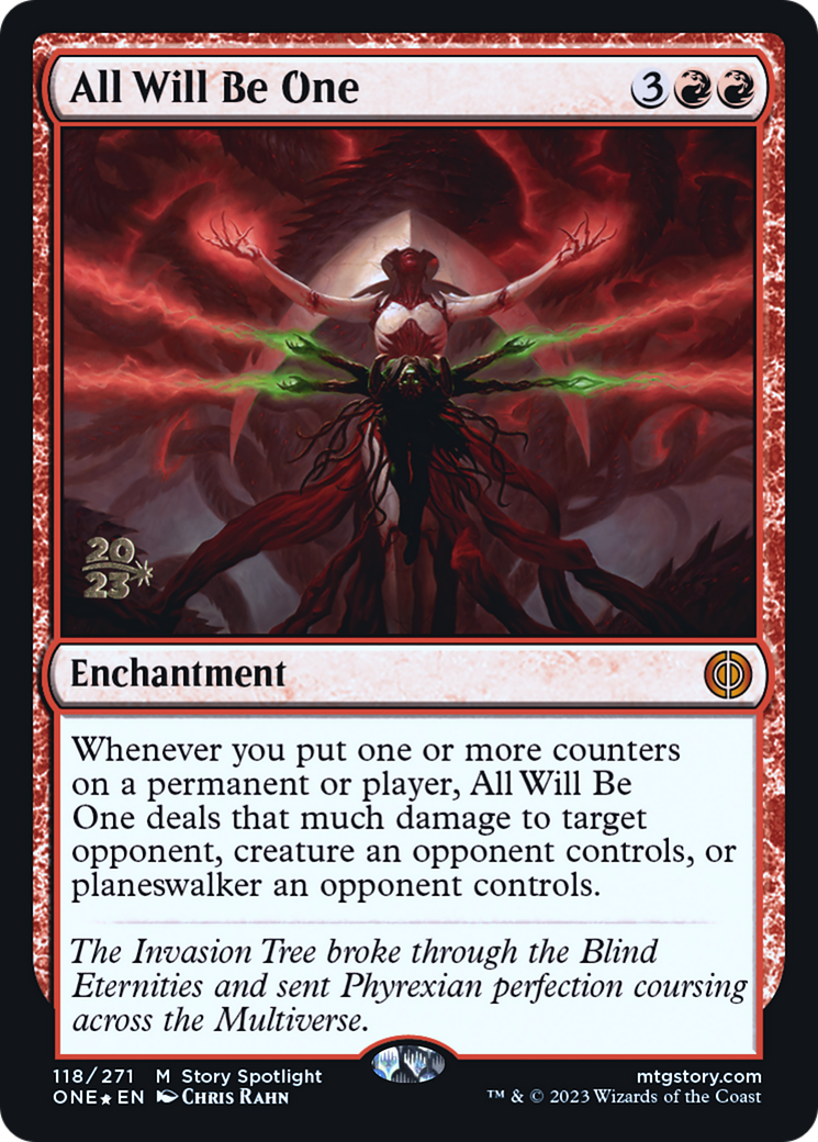 All Will Be One [Phyrexia: All Will Be One Prerelease Promos] | Exor Games Dartmouth