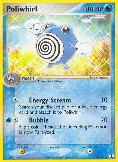 Poliwhirl (46/112) [EX: FireRed & LeafGreen] | Exor Games Dartmouth