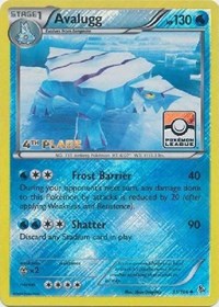 Avalugg (31/106) (League Promo 4th Place) [XY: Flashfire] | Exor Games Dartmouth