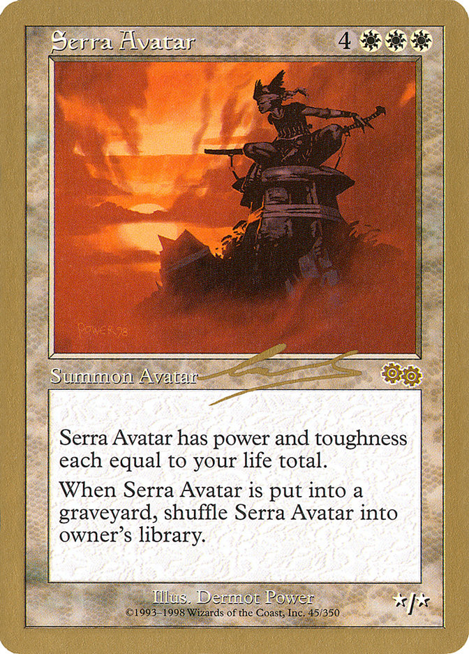 Serra Avatar (Nicolas Labarre) [World Championship Decks 2000] | Exor Games Dartmouth