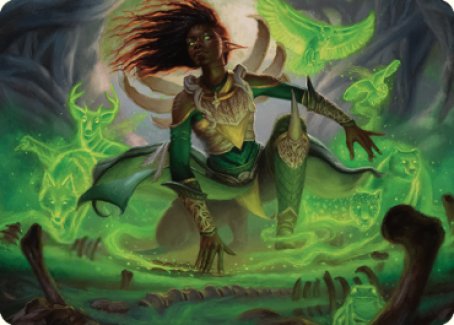 Fauna Shaman Art Card [The Brothers' War Art Series] | Exor Games Dartmouth