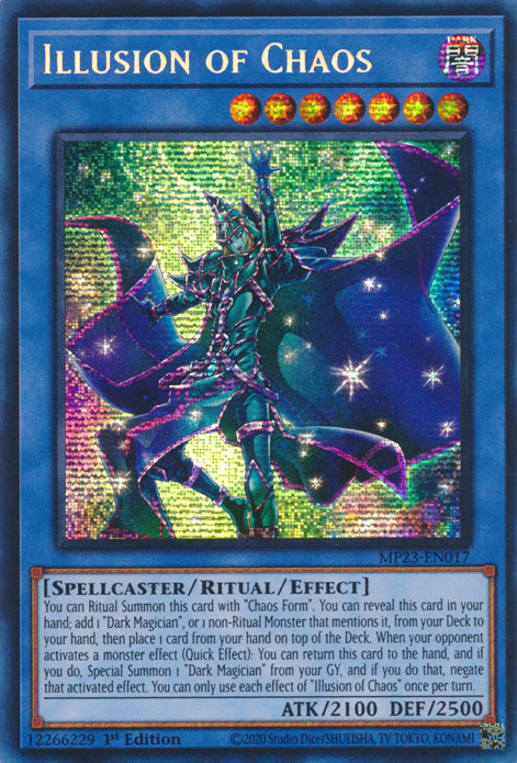 Illusion of Chaos [MP23-EN017] Prismatic Secret Rare | Exor Games Dartmouth