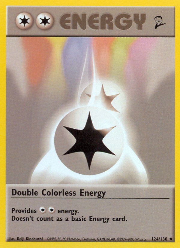 Double Colorless Energy (124/130) [Base Set 2] | Exor Games Dartmouth