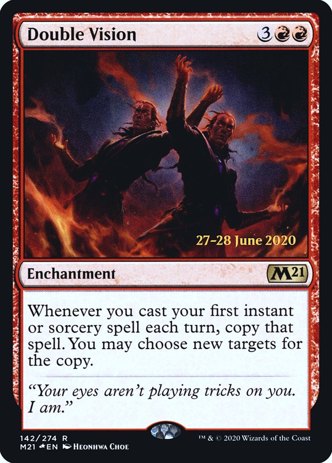 Double Vision  [Core Set 2021 Prerelease Promos] | Exor Games Dartmouth