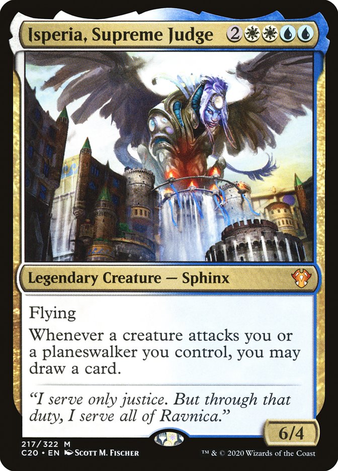 Isperia, Supreme Judge [Commander 2020] | Exor Games Dartmouth