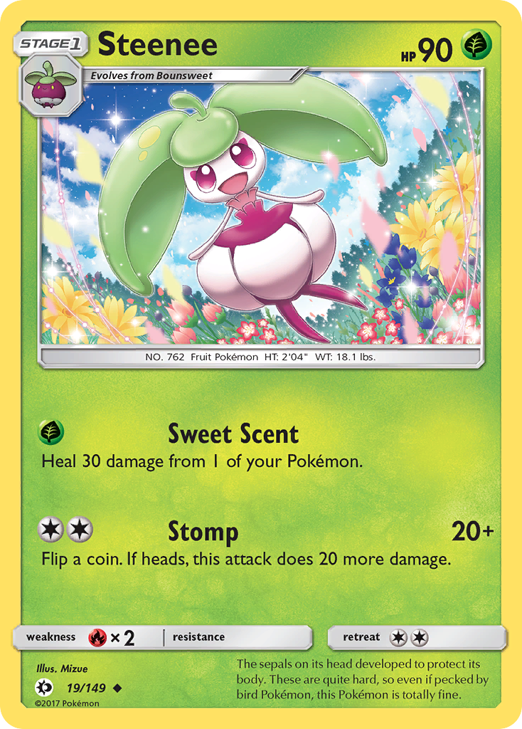 Steenee (19/149) [Sun & Moon: Base Set] | Exor Games Dartmouth