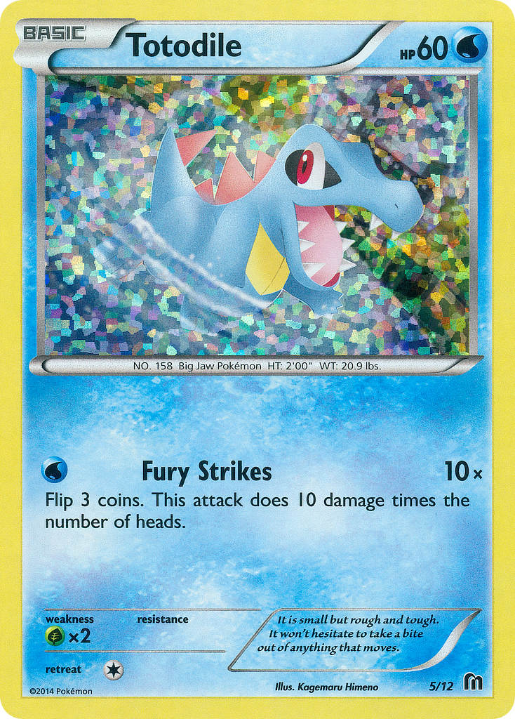 Totodile (5/12) [McDonald's Promos: 2016 Collection] | Exor Games Dartmouth