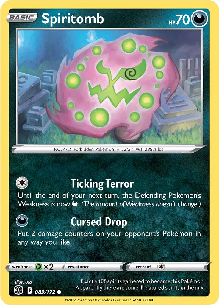 Spiritomb (089/172) [Sword & Shield: Brilliant Stars] | Exor Games Dartmouth