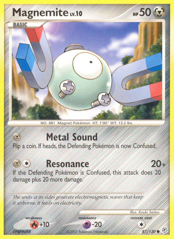 Magnemite (87/130) [Diamond & Pearl: Base Set] | Exor Games Dartmouth