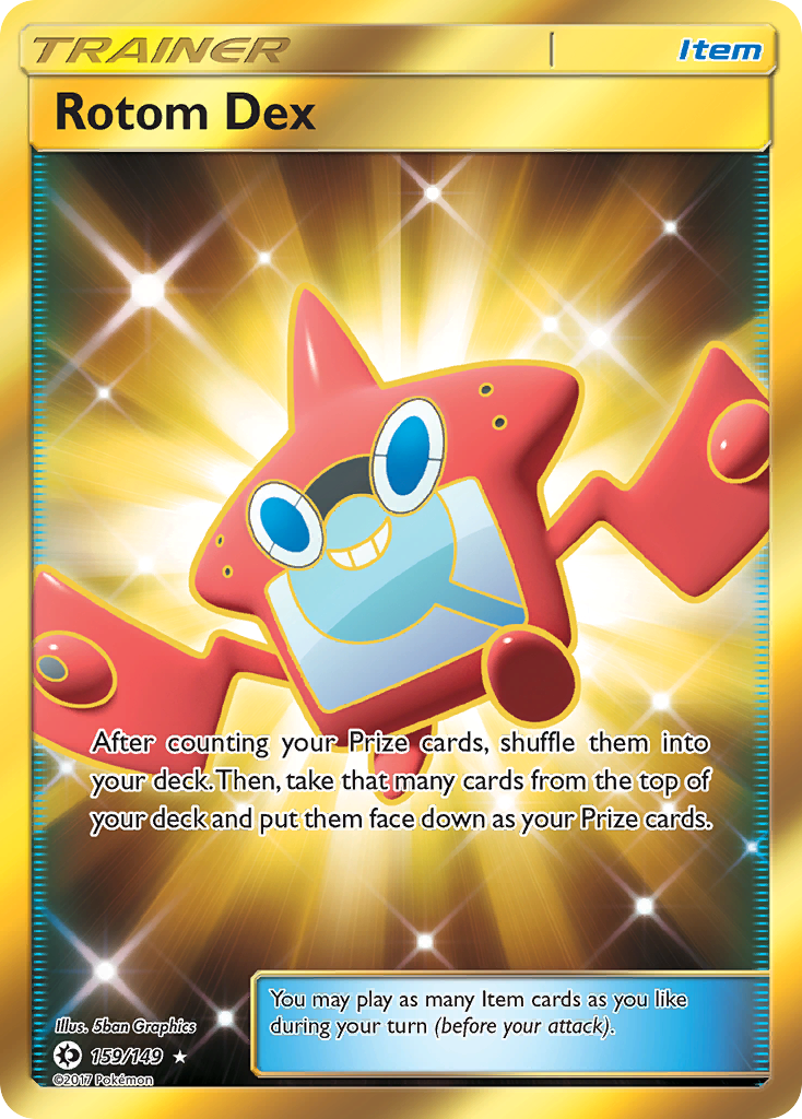 Rotom Dex (159/149) [Sun & Moon: Base Set] | Exor Games Dartmouth