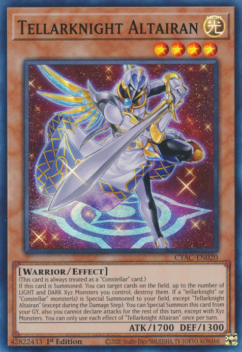 Tellarknight Altairan [CYAC-EN020] Super Rare | Exor Games Dartmouth