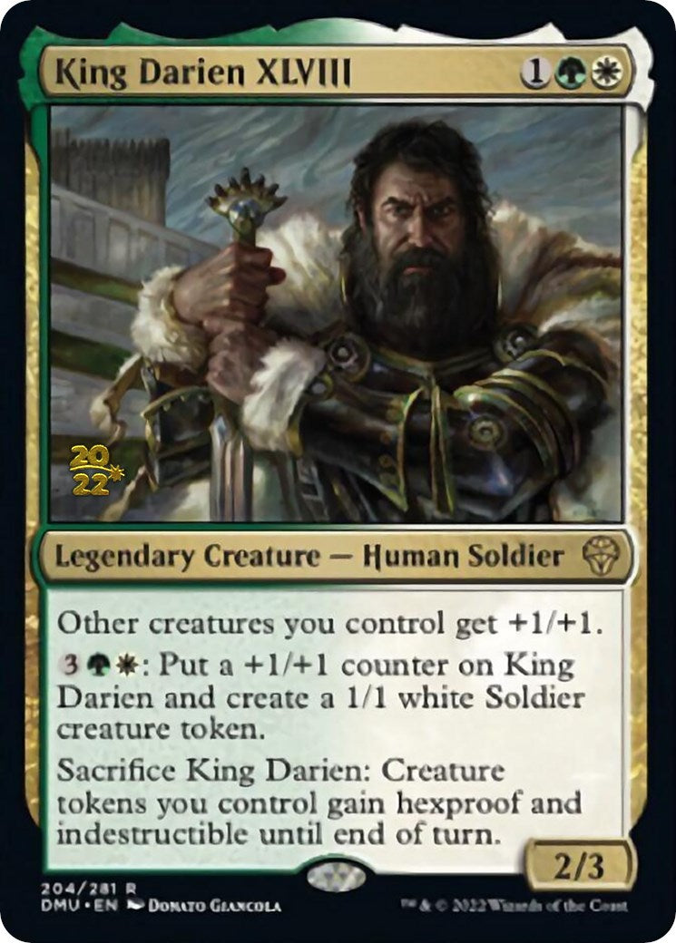 King Darien XLVIII [Dominaria United Prerelease Promos] | Exor Games Dartmouth