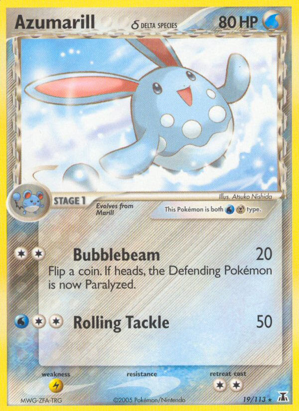 Azumarill (19/113) (Delta Species) [EX: Delta Species] | Exor Games Dartmouth