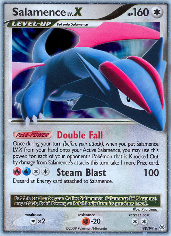 Salamence LV.X (98/99) [Platinum: Arceus] | Exor Games Dartmouth