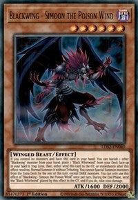 Blackwing - Simoon the Poison Wind [LDS2-EN040] Ultra Rare | Exor Games Dartmouth