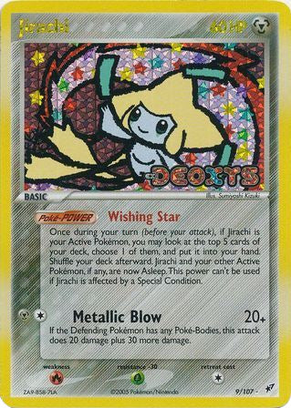 Jirachi (9/107) (Stamped) [EX: Deoxys] | Exor Games Dartmouth