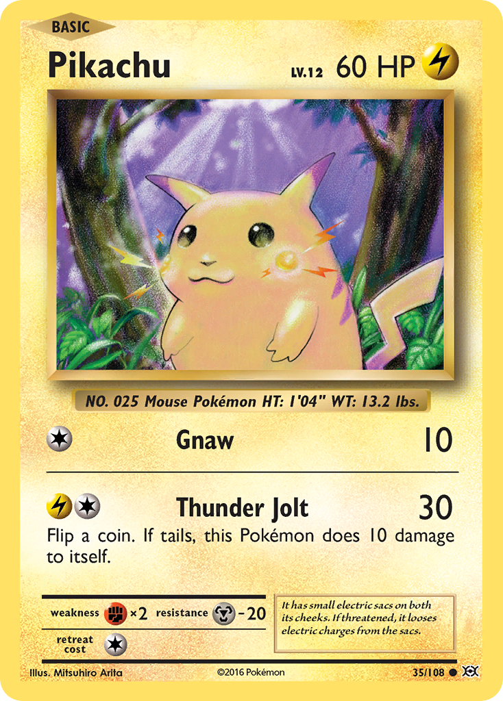 Pikachu (35/108) [XY: Evolutions] | Exor Games Dartmouth