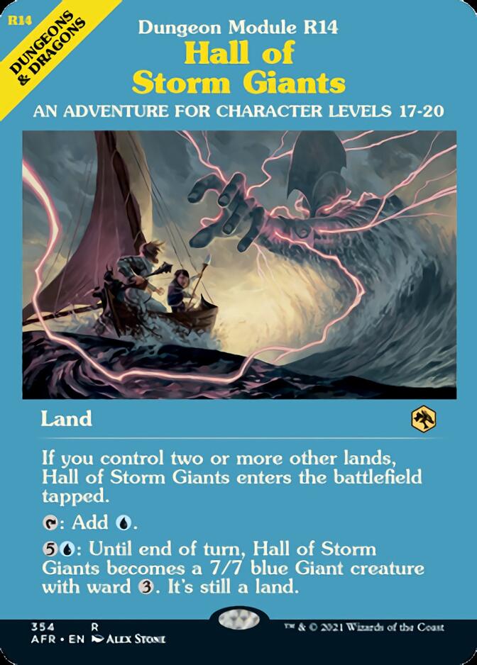 Hall of Storm Giants (Dungeon Module) [Dungeons & Dragons: Adventures in the Forgotten Realms] | Exor Games Dartmouth
