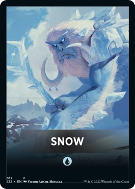 Snow Theme Card [Jumpstart 2022 Front Cards] | Exor Games Dartmouth
