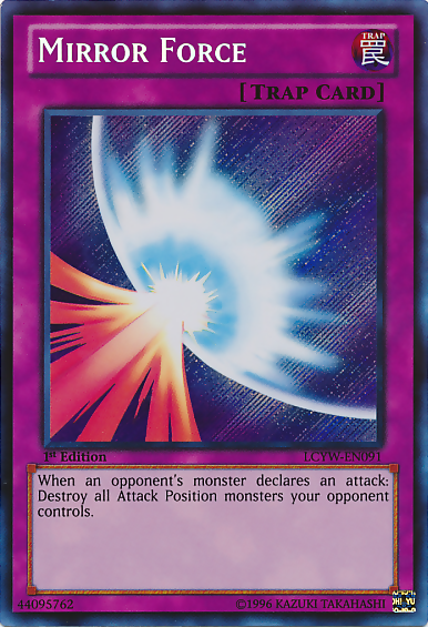 Mirror Force [LCYW-EN091] Secret Rare | Exor Games Dartmouth