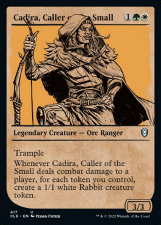 Cadira, Caller of the Small (Showcase) [Commander Legends: Battle for Baldur's Gate] | Exor Games Dartmouth