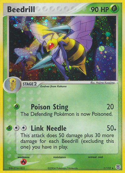 Beedrill (1/112) [EX: FireRed & LeafGreen] | Exor Games Dartmouth