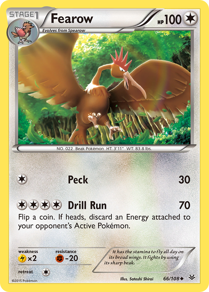 Fearow (66/108) [XY: Roaring Skies] | Exor Games Dartmouth