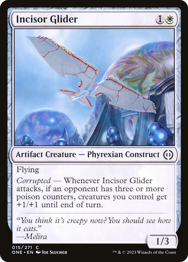 Incisor Glider [Phyrexia: All Will Be One] | Exor Games Dartmouth