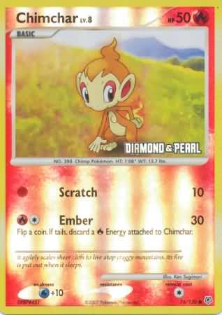 Chimchar (76/130) [Burger King Promos: 2008 Collection] | Exor Games Dartmouth