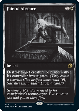 Fateful Absence [Innistrad: Double Feature] | Exor Games Dartmouth