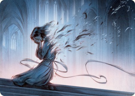 Fading Hope Art Card [Innistrad: Midnight Hunt Art Series] | Exor Games Dartmouth