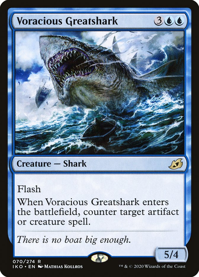 Voracious Greatshark [Ikoria: Lair of Behemoths] | Exor Games Dartmouth