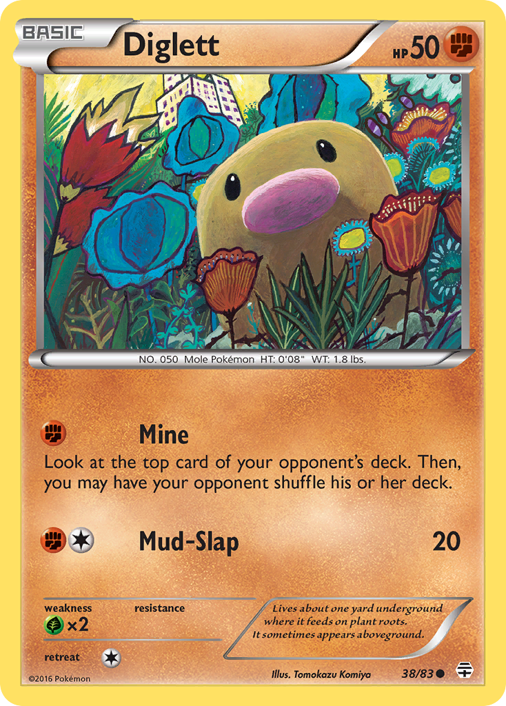 Diglett (38/83) [XY: Generations] | Exor Games Dartmouth