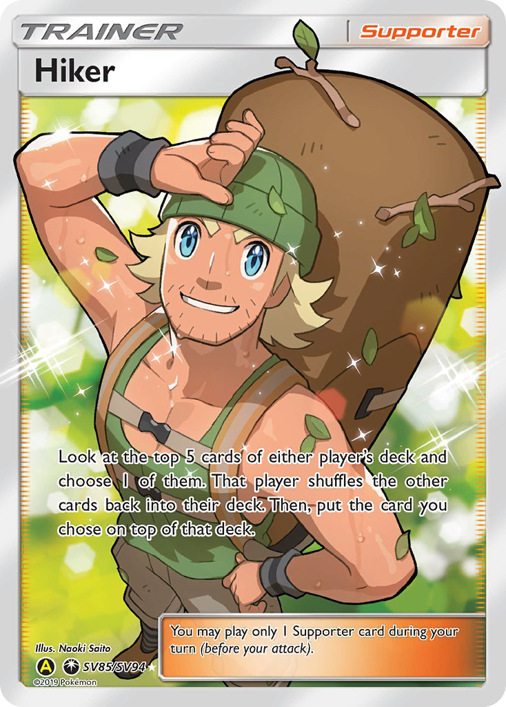 Hiker (SV85/SV94) [Sun & Moon: Hidden Fates - Shiny Vault] | Exor Games Dartmouth