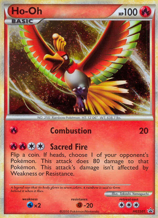 Ho-Oh (HGSS01) [HeartGold & SoulSilver: Black Star Promos] | Exor Games Dartmouth