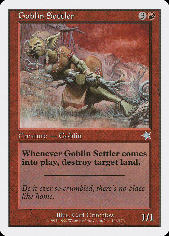 Goblin Settler [Starter 1999] | Exor Games Dartmouth