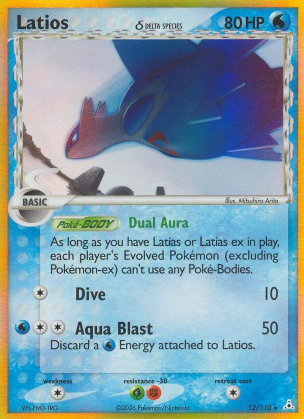 Latios (12/110) (Delta Species) [EX: Holon Phantoms] | Exor Games Dartmouth