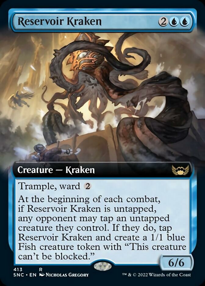 Reservoir Kraken (Extended Art) [Streets of New Capenna] | Exor Games Dartmouth