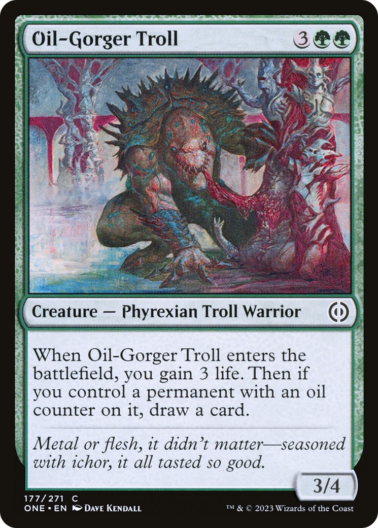 Oil-Gorger Troll [Phyrexia: All Will Be One] | Exor Games Dartmouth