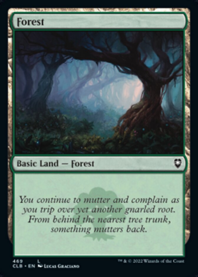 Forest (469) [Commander Legends: Battle for Baldur's Gate] | Exor Games Dartmouth