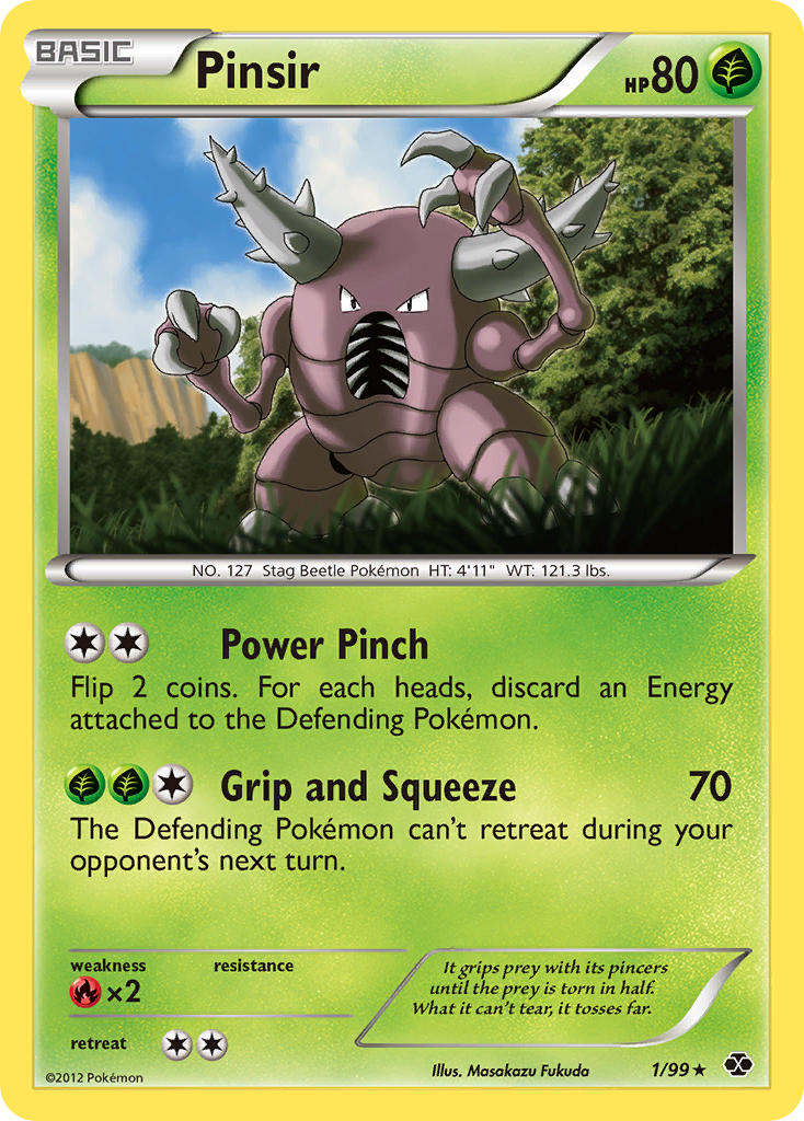 Pinsir (1/99) [Black & White: Next Destinies] | Exor Games Dartmouth