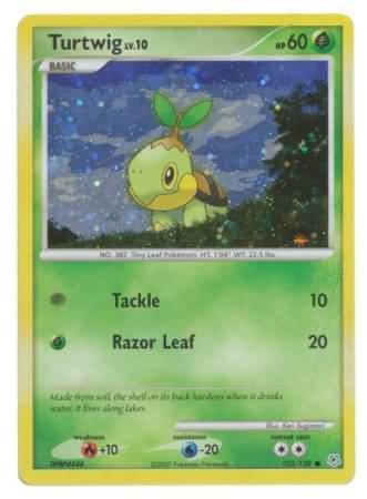 Turtwig (103/130) (Cosmos Holofoil) [Diamond & Pearl: Base Set] | Exor Games Dartmouth