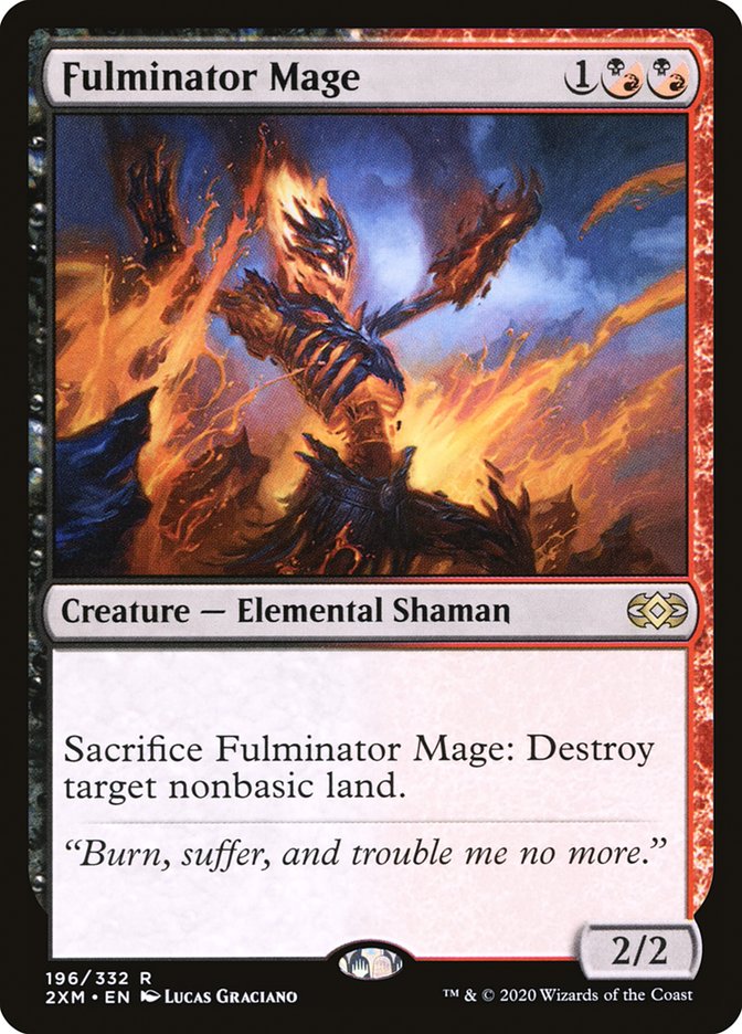 Fulminator Mage [Double Masters] | Exor Games Dartmouth