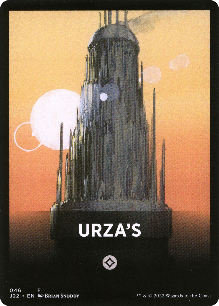 Urza's Theme Card [Jumpstart 2022 Front Cards] | Exor Games Dartmouth