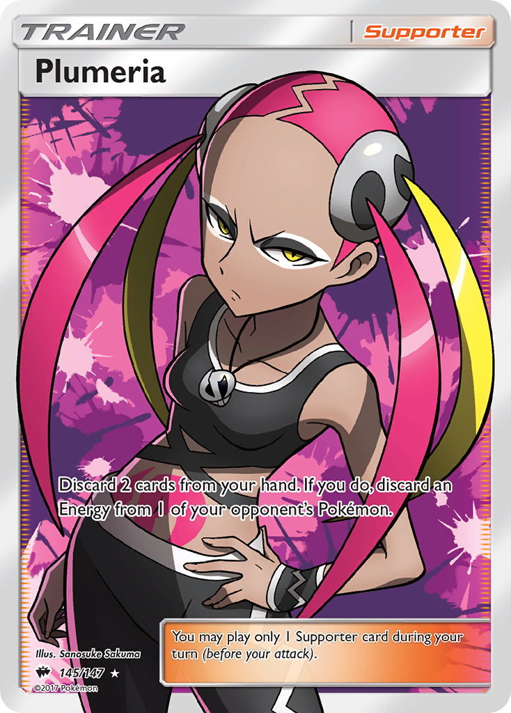 Plumeria (145/147) [Sun & Moon: Burning Shadows] | Exor Games Dartmouth