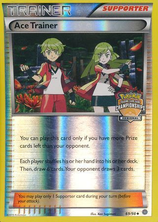 Ace Trainer (69/98) (Regional Championship Promo) [XY: Ancient Origins] | Exor Games Dartmouth