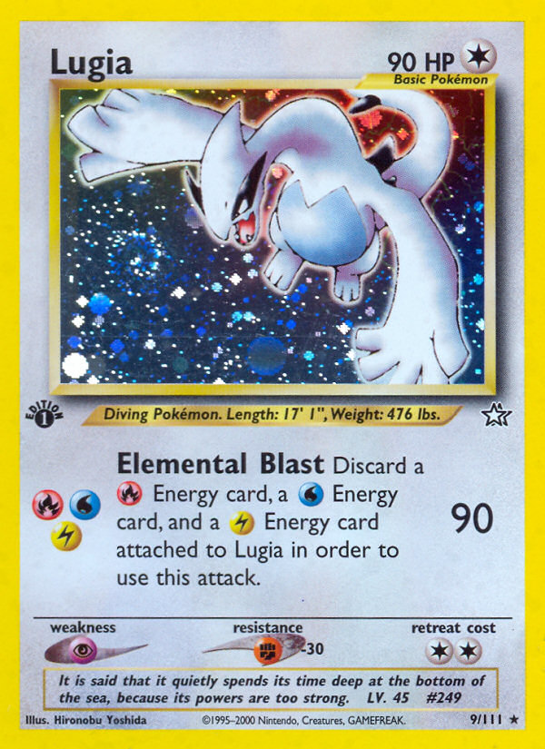 Lugia (9/111) [Neo Genesis 1st Edition] | Exor Games Dartmouth