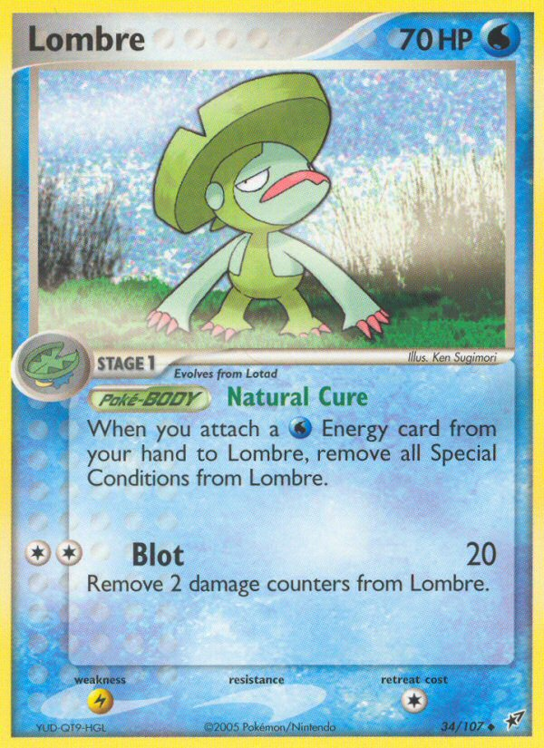 Lombre (34/107) [EX: Deoxys] | Exor Games Dartmouth