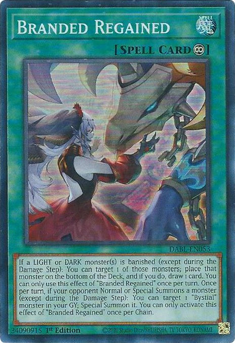 Branded Regained [DABL-EN053] Super Rare | Exor Games Dartmouth
