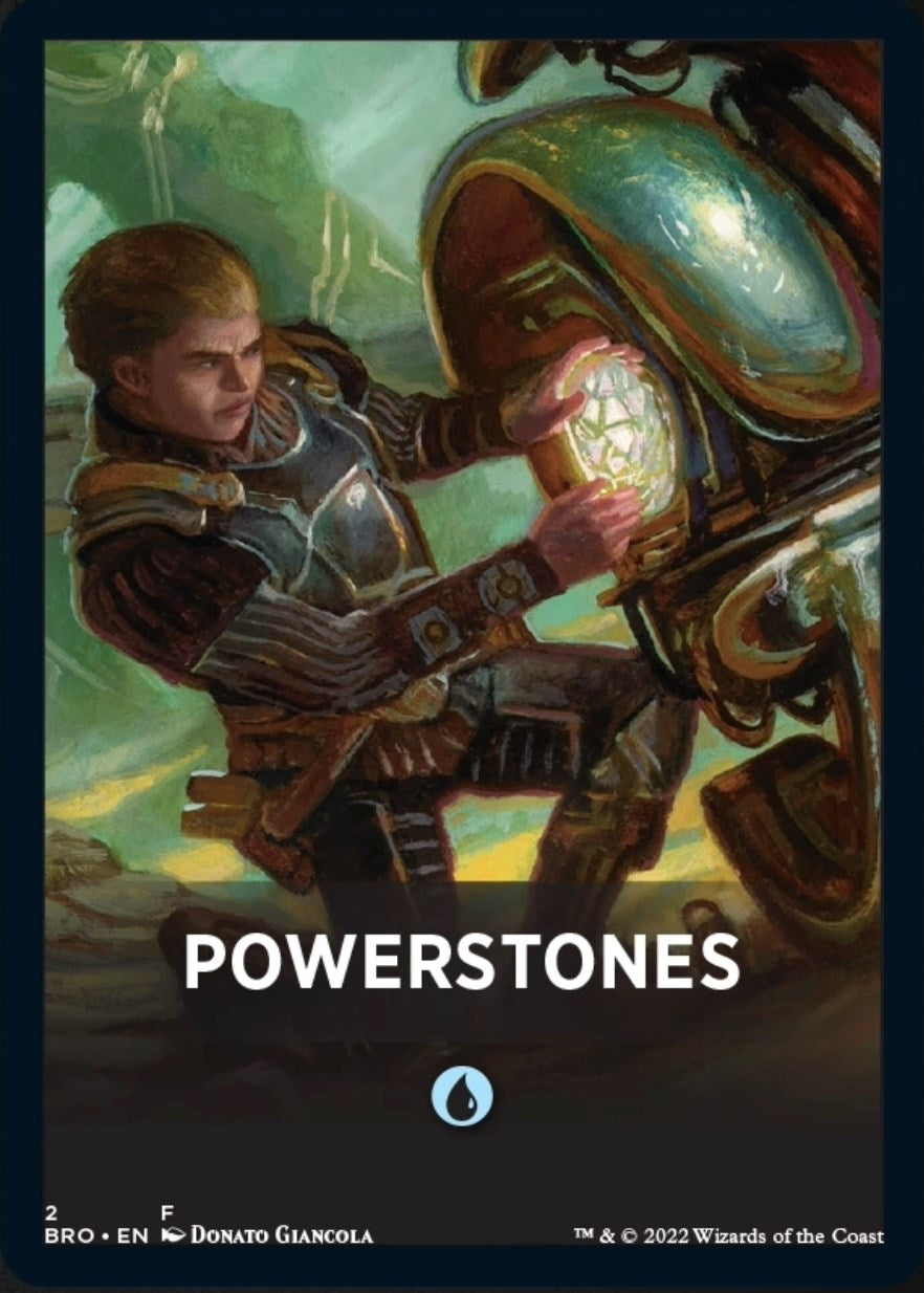 Powerstones Theme Card [The Brothers' War Tokens] | Exor Games Dartmouth